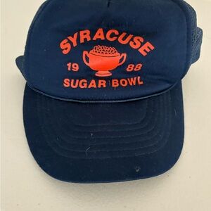 Syracuse Orange Sugar Bowl 1988 Navy Cap